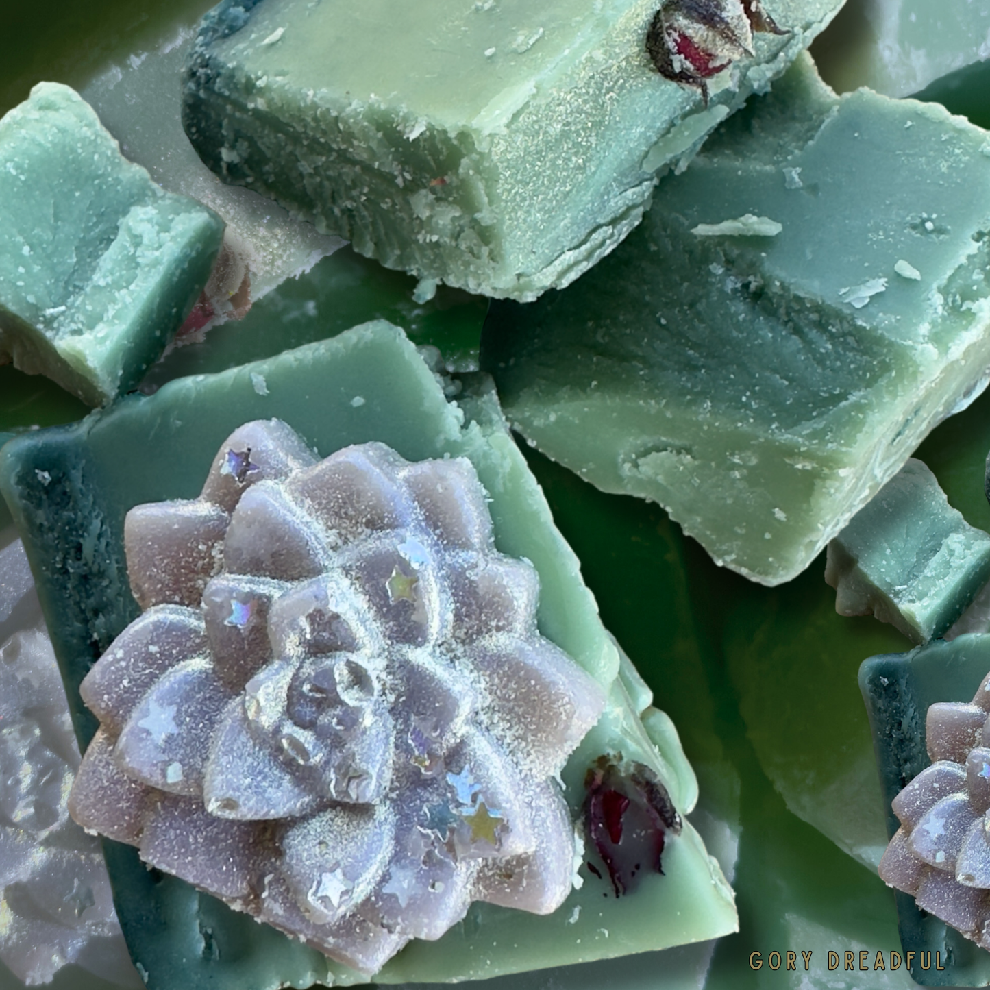 Hagalicious Wax Melt Chunkies: Patchouli Pine Sweet Florals Scent