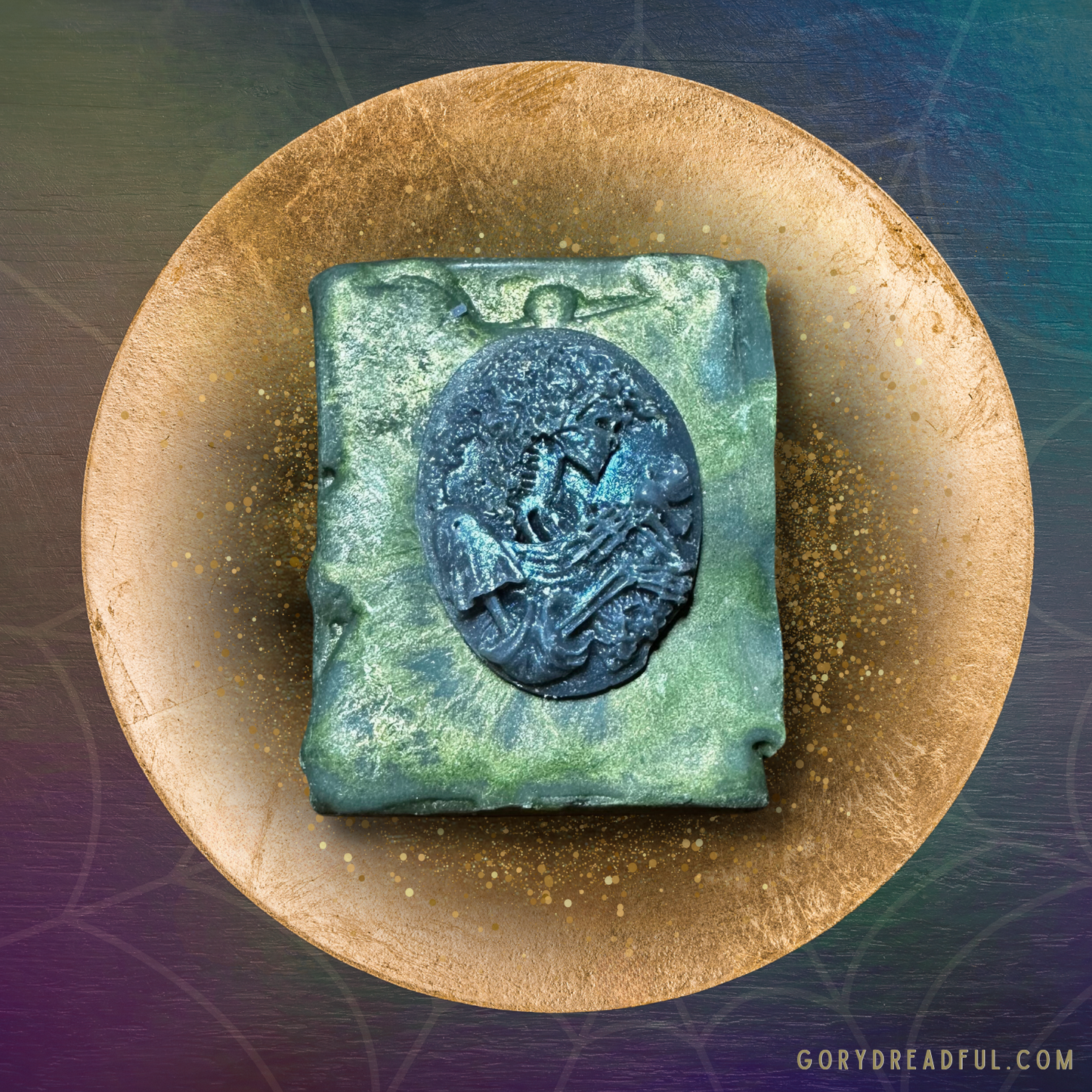 Pear Ye' Soul Wax Melt Chunky Bar: Anjou Pear Apple Lemon Leaves Peony White Musk Amber Scent