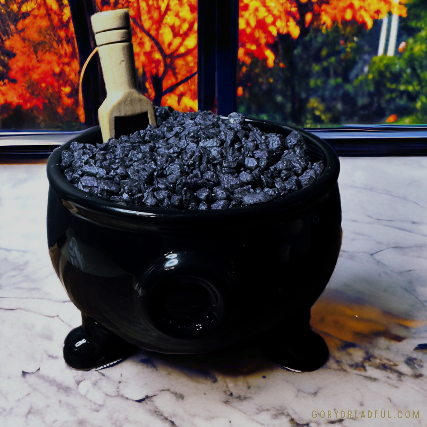 So Batty! Sizzling Room Salt Crystal Potpourri: Amyris Resin Black Licorice Scent