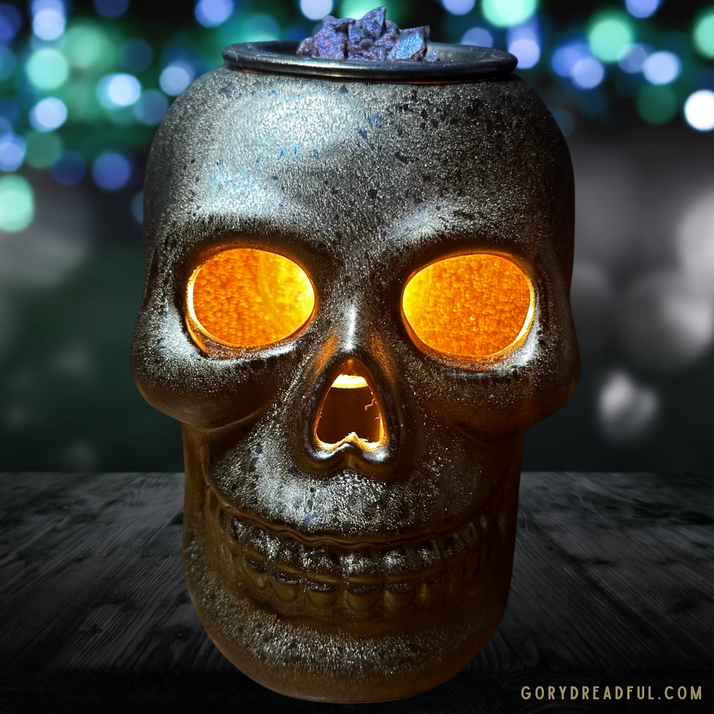 So Batty! Sizzling Room Salt Crystal Potpourri: Amyris Resin Black Licorice Scent -Mini