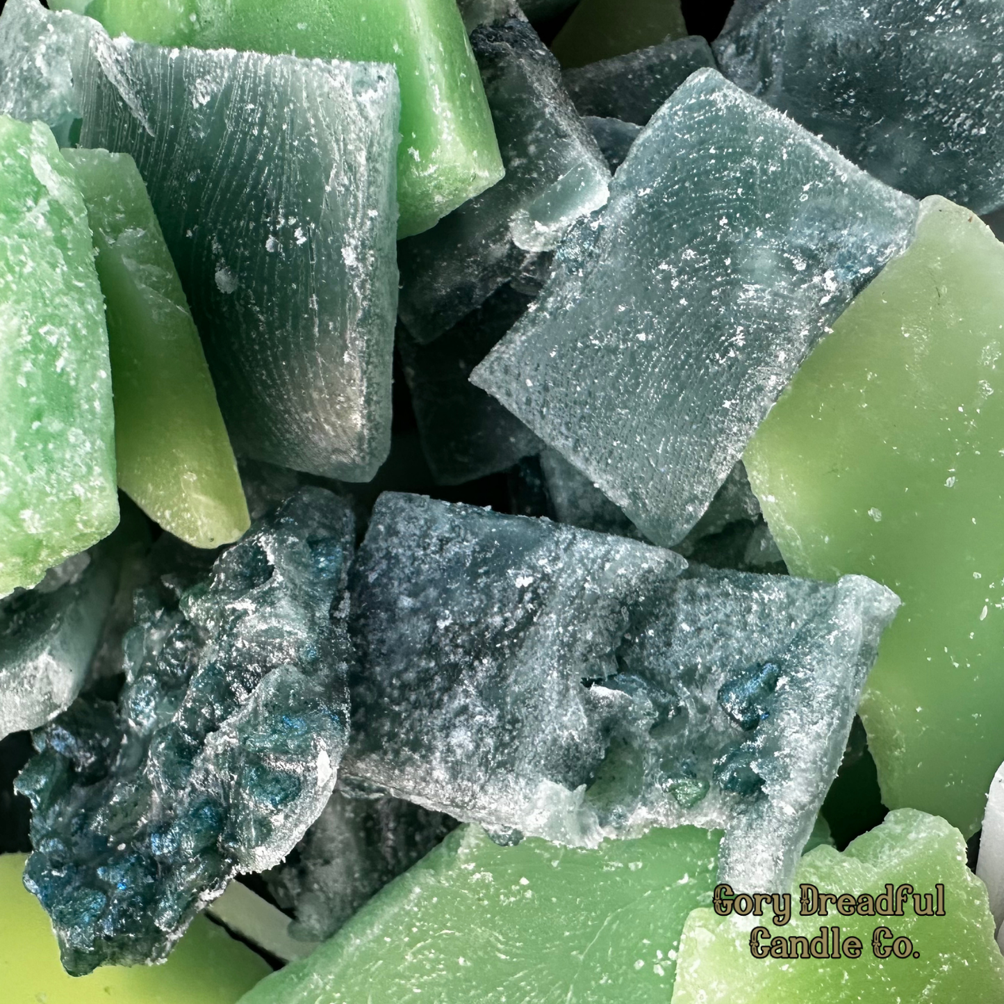 Sea Glass Spell - Wax Melt Brittle Kashmir Woods + Helioptrope + Black Pepper Scent