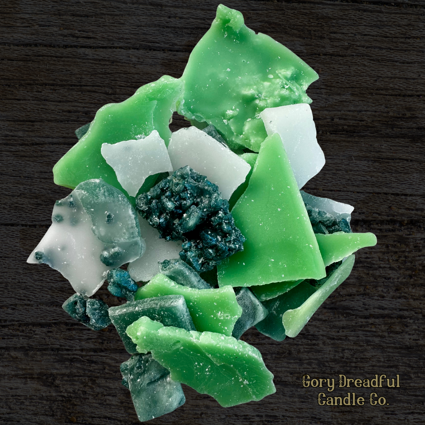 Sea Glass Spell - Wax Melt Brittle Kashmir Woods + Helioptrope + Black Pepper Scent