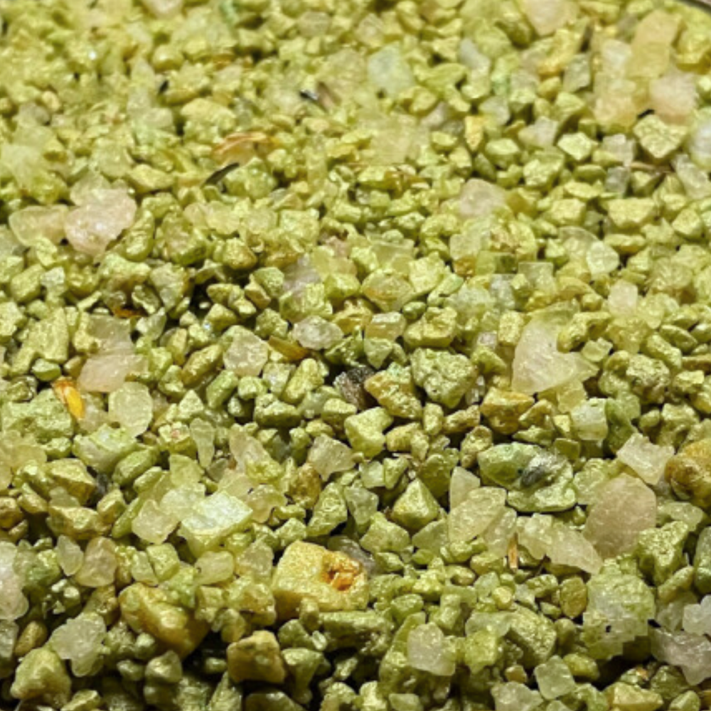 BRAZILIAN ZOM ZOM Sizzling Room Salt Crystal Potpourri: Caramel Pistachio Vanilla Sandalwood Scent