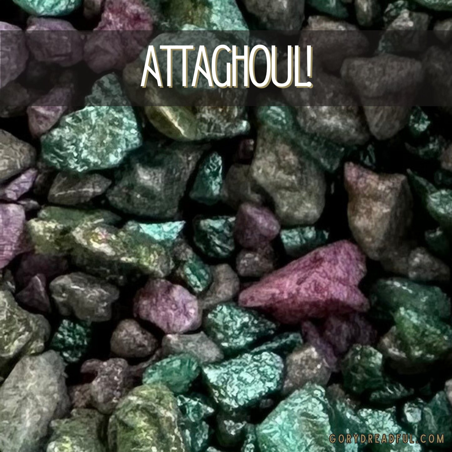 Attaghoul! Sizzling Room Salt Crystal Potpourri: Gingersnap White Pumpkin Spicy Sugar Scent - Mini