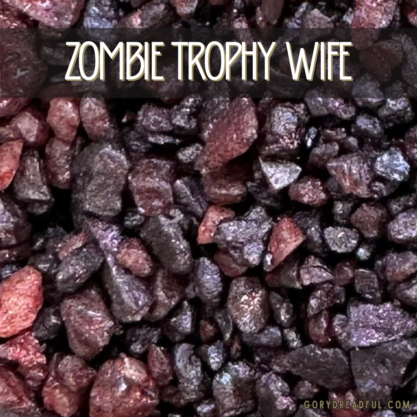 Zombie Trophy Wife Sizzling Room Salt Crystal Potpourri: Orange Mulled Fruit Patchouli Sugar Scent - Mini