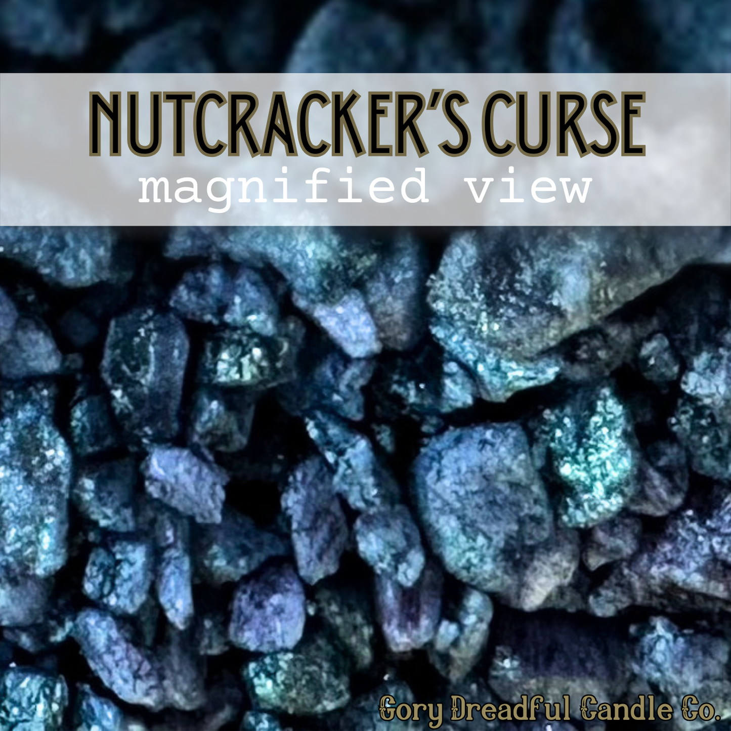 Nutcracker's Curse Sizzling Room Salt Crystal Potpourri: Rum Chestnuts & Cigars Scent
