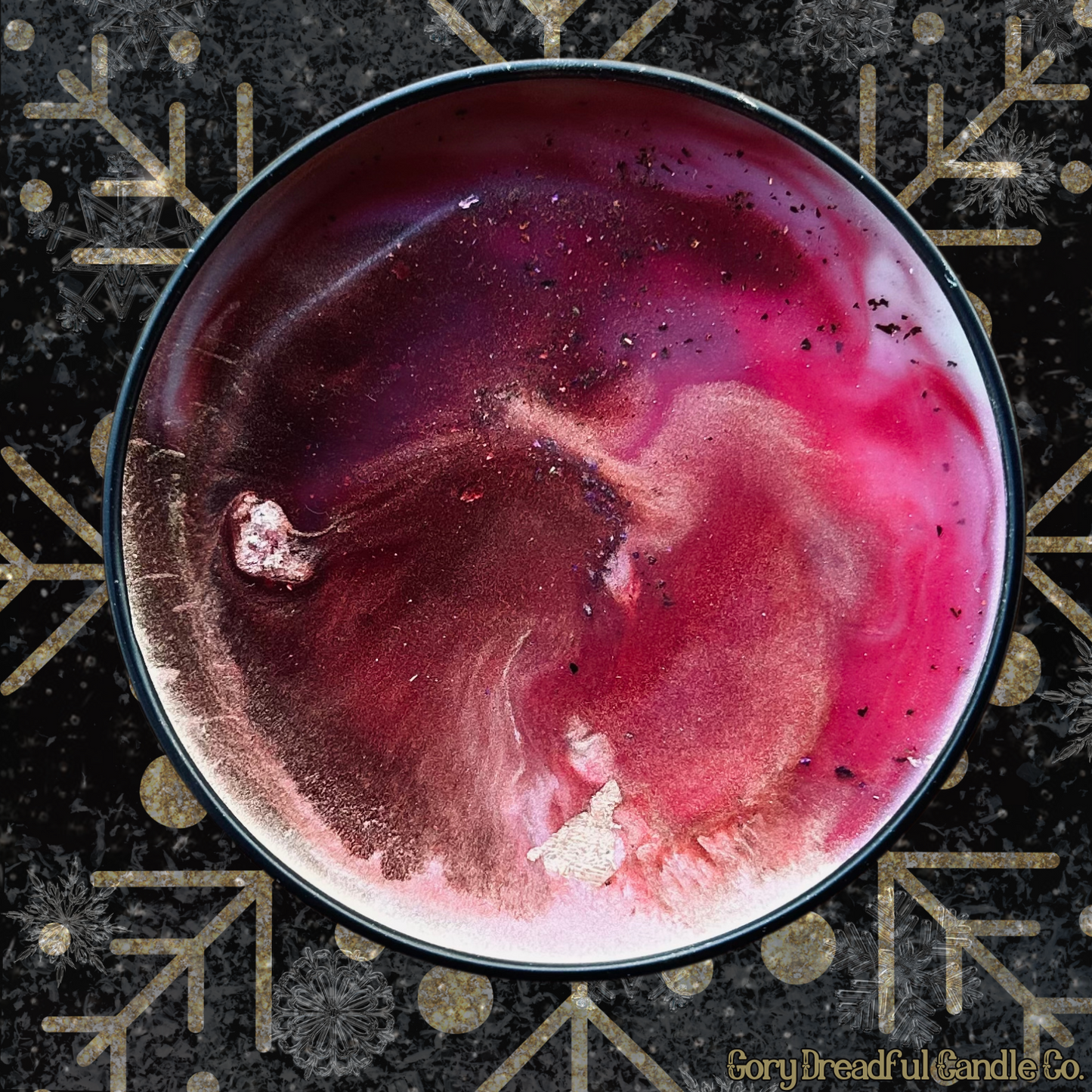 Roasty Toasty Reindeer Luxury Wickless Candle: Festive Fireplace Scent