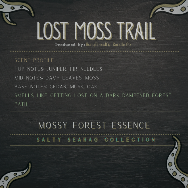 Lost Moss Trail Wax Melt Chunkie Bars - Mossy Forest Scent