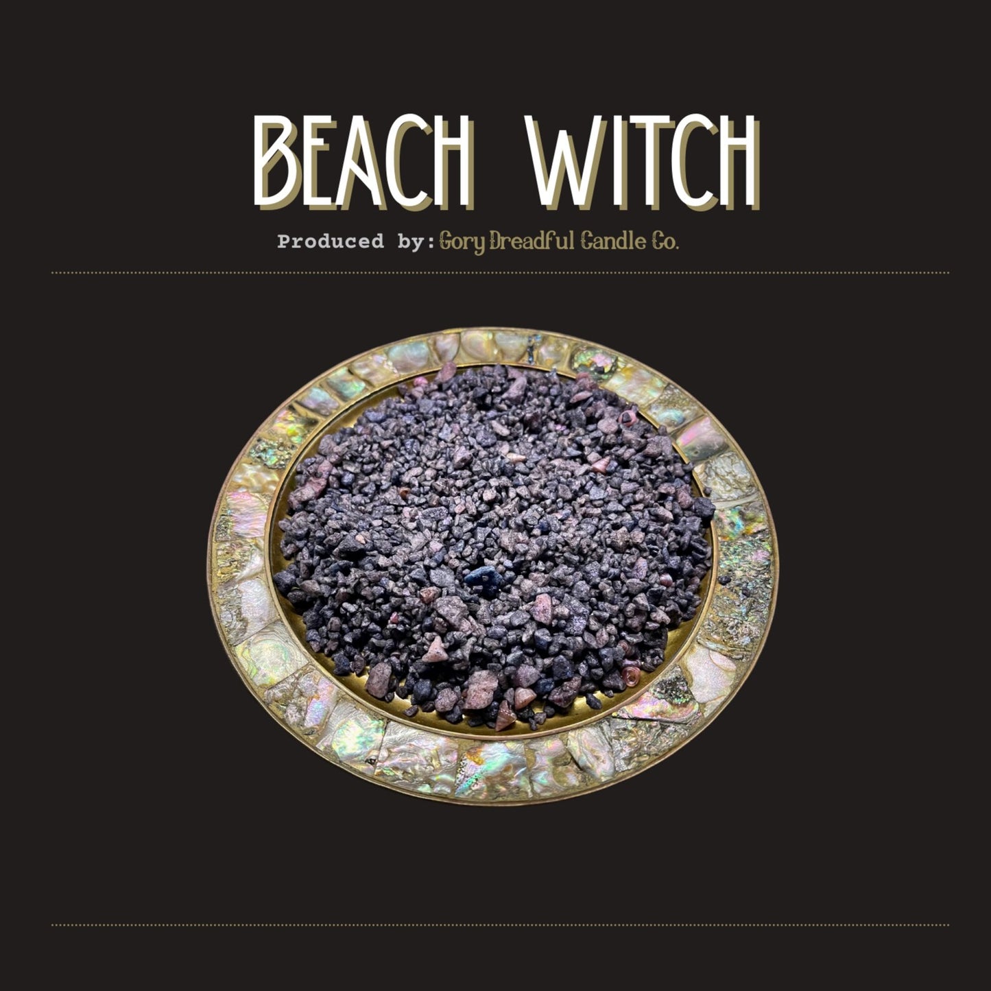 BEACH WITCH Sizzling Room Salt Crystal Potpourri: Nostalgic Tropic Suntan Oil Scent