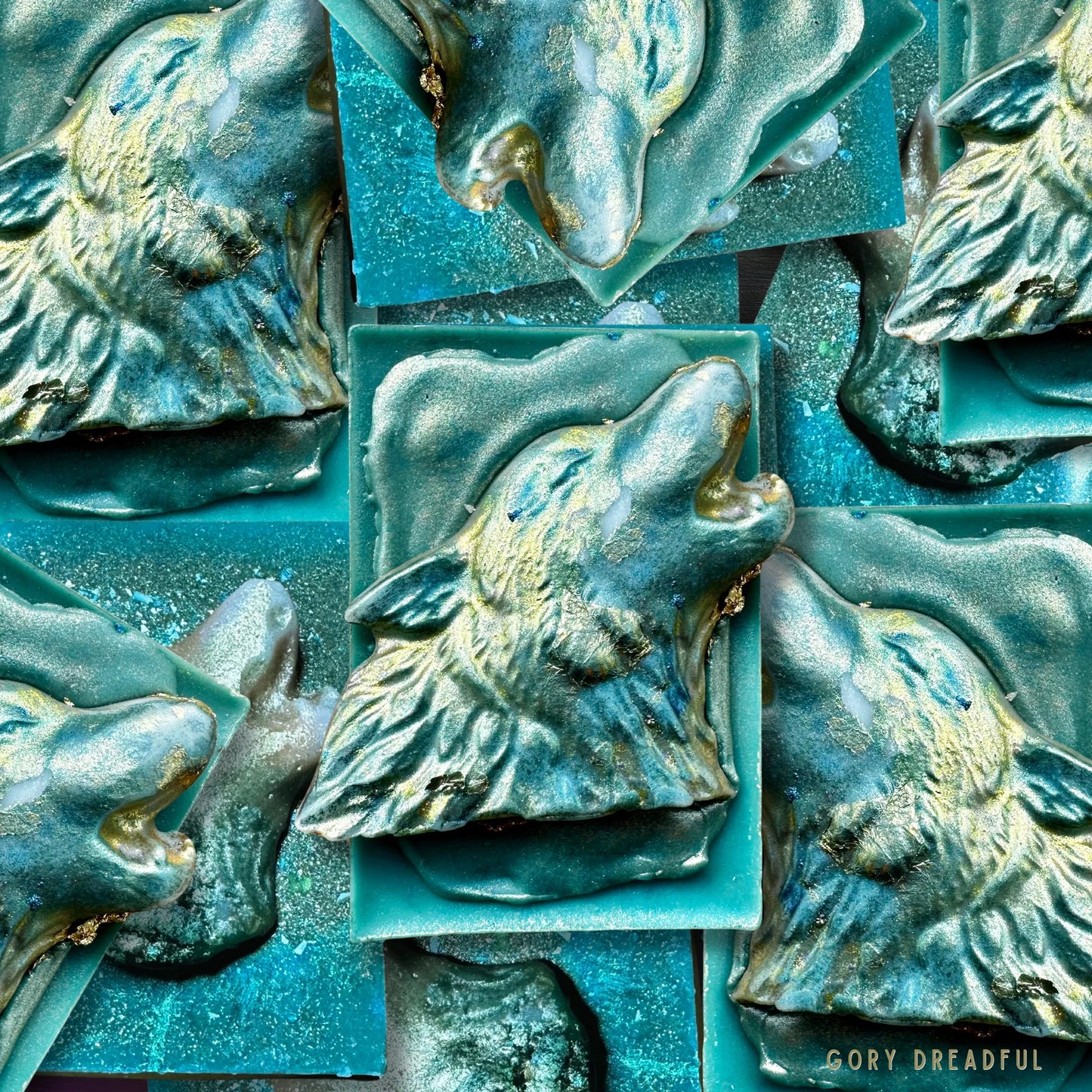 Werewolf's Embrace Wax Melt Bar: Maple Honey Vanilla Bourbon Scent