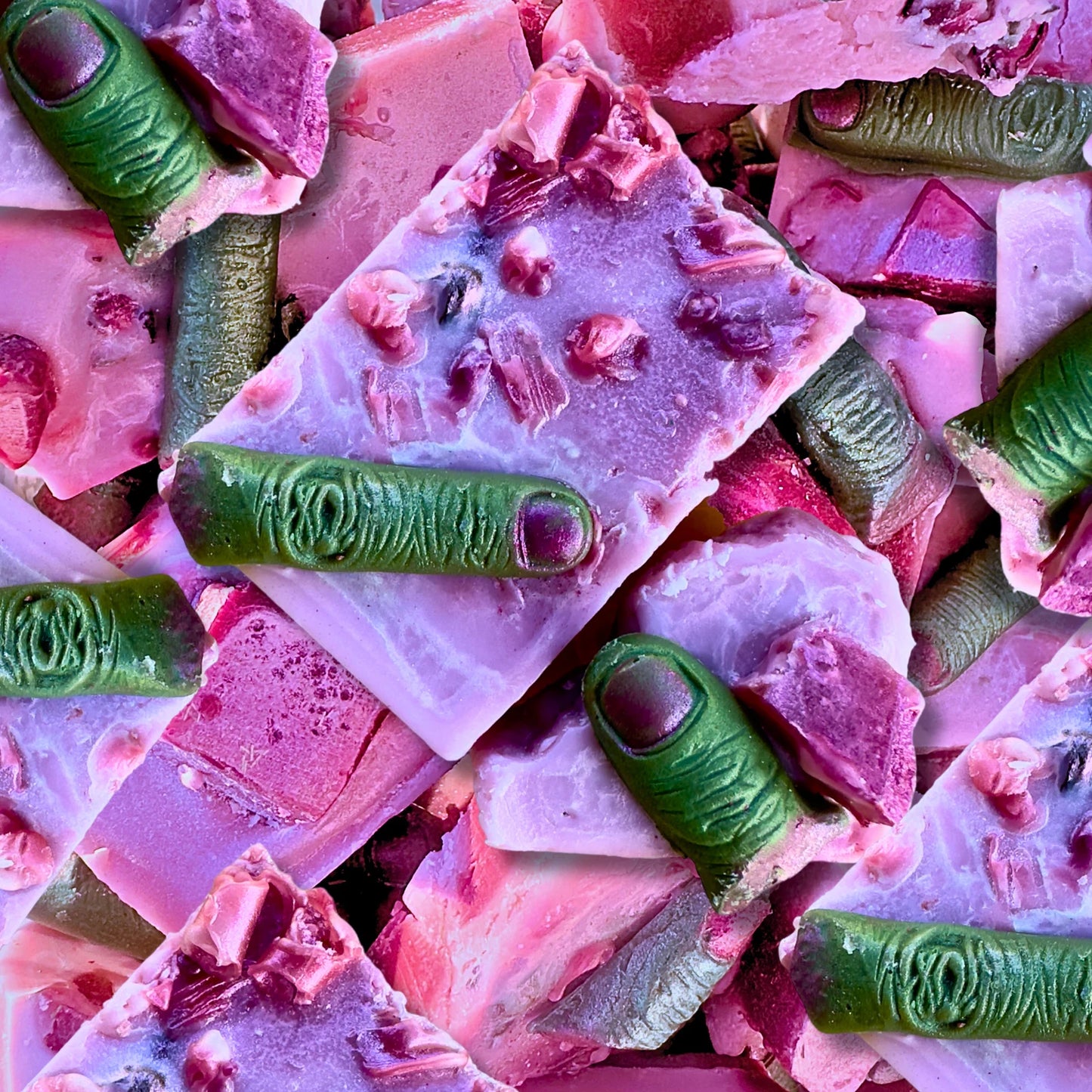 Zombie Trophy Wife Wax Melt Chunkies: Orange Mulled Fruit Patchouli Sugar Scent