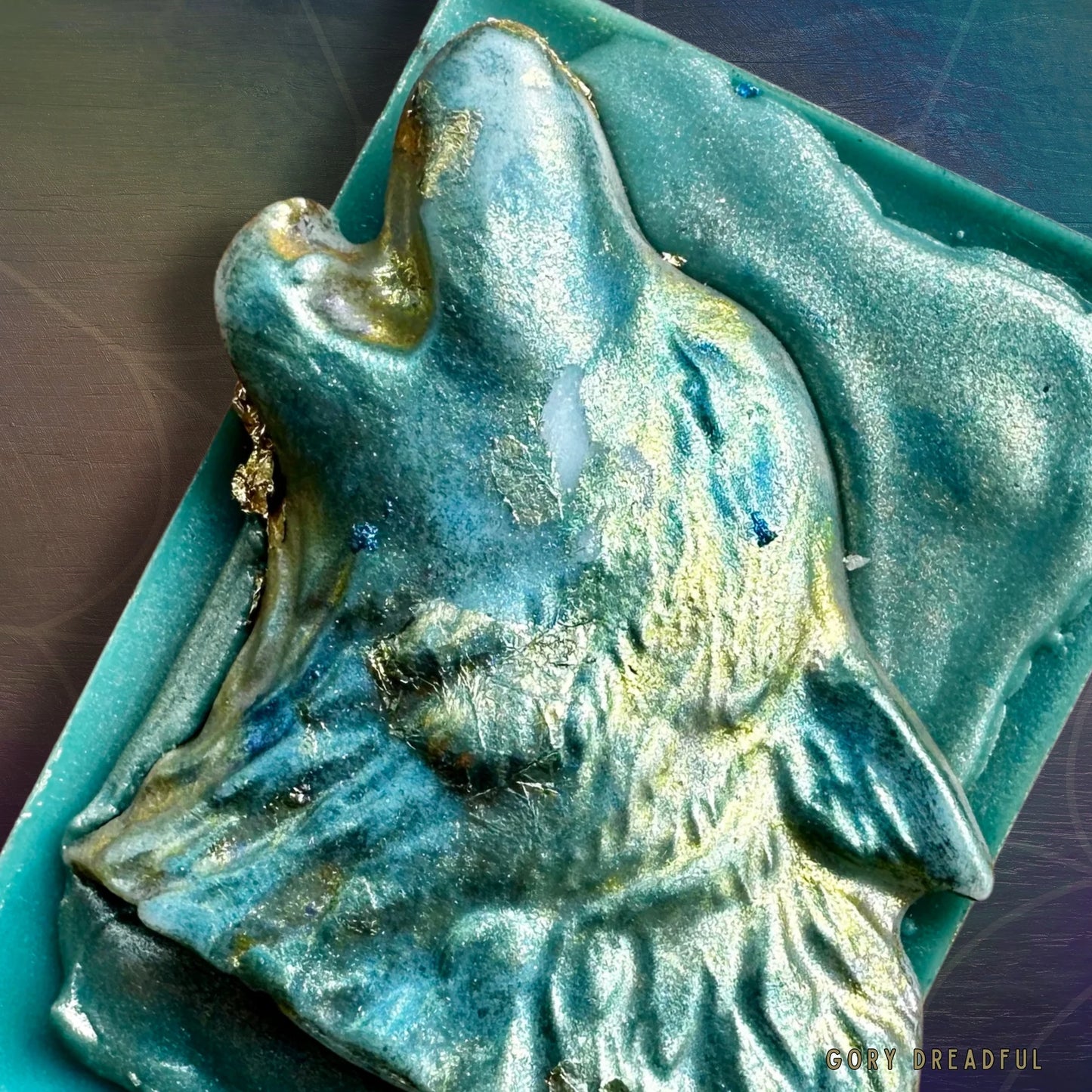 Werewolf's Embrace Wax Melt Bar: Maple Honey Vanilla Bourbon Scent