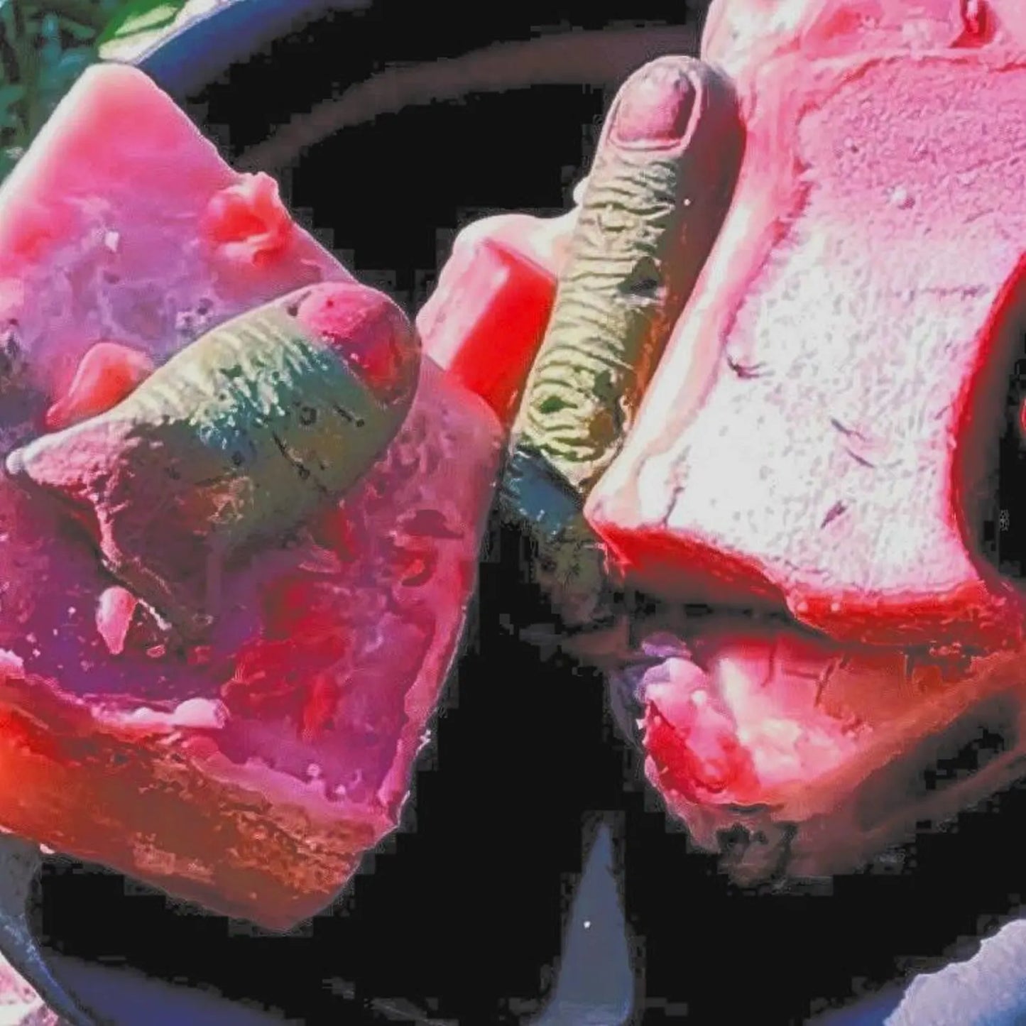 Zombie Trophy Wife Wax Melt Chunkies: Orange Mulled Fruit Patchouli Sugar Scent