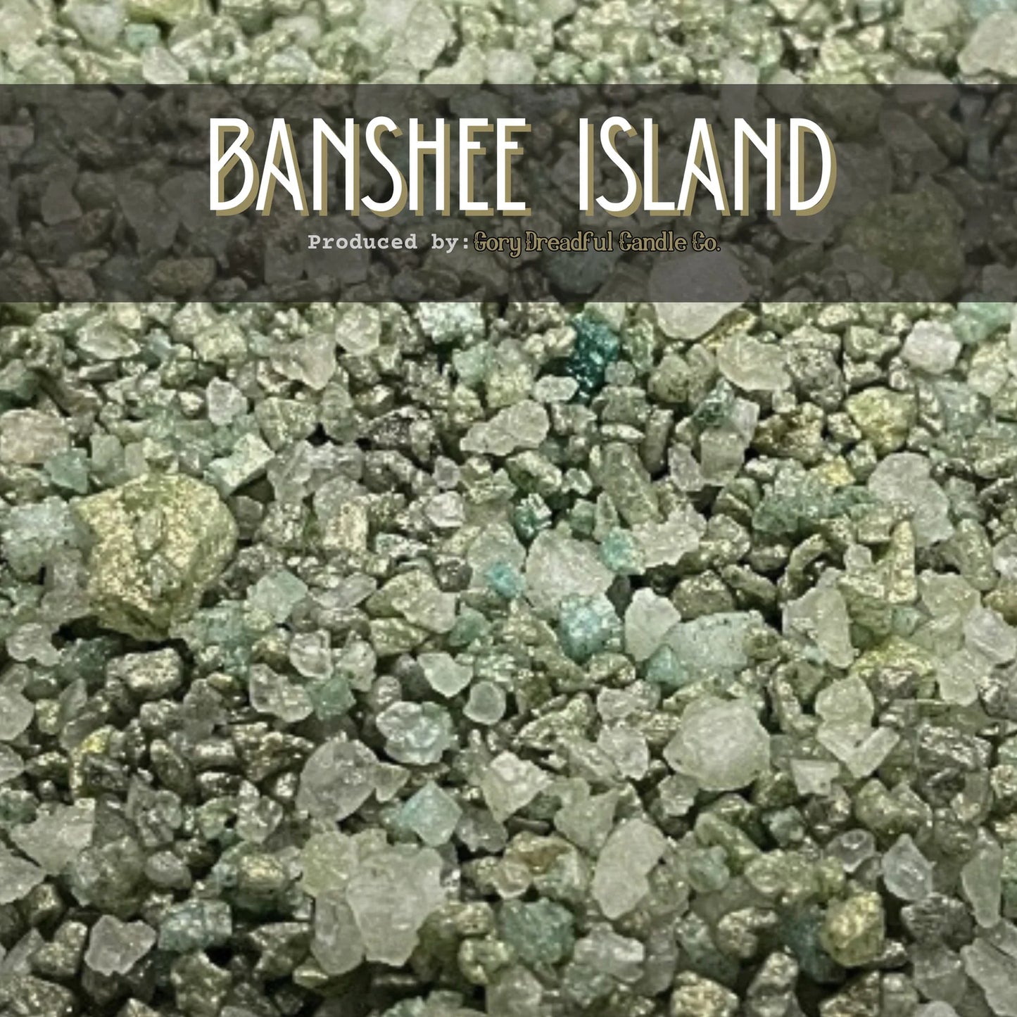 BANSHEE ISLAND Sizzling Room Salt Crystal Potpourri: Bamboo & Coconut Scent