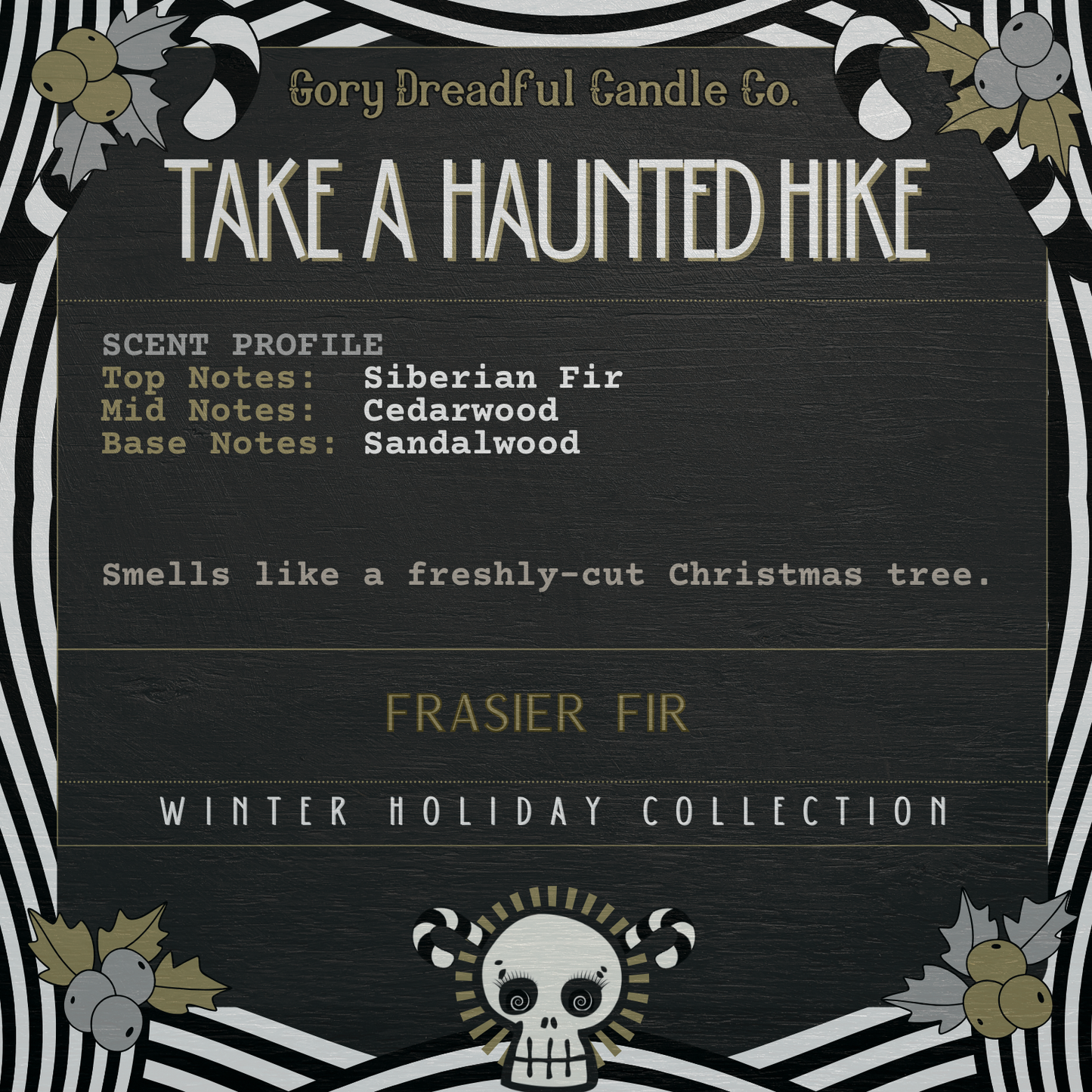 Take a Haunted Hike Sizzling Room Salt Crystal Potpourri: Frasier Fir