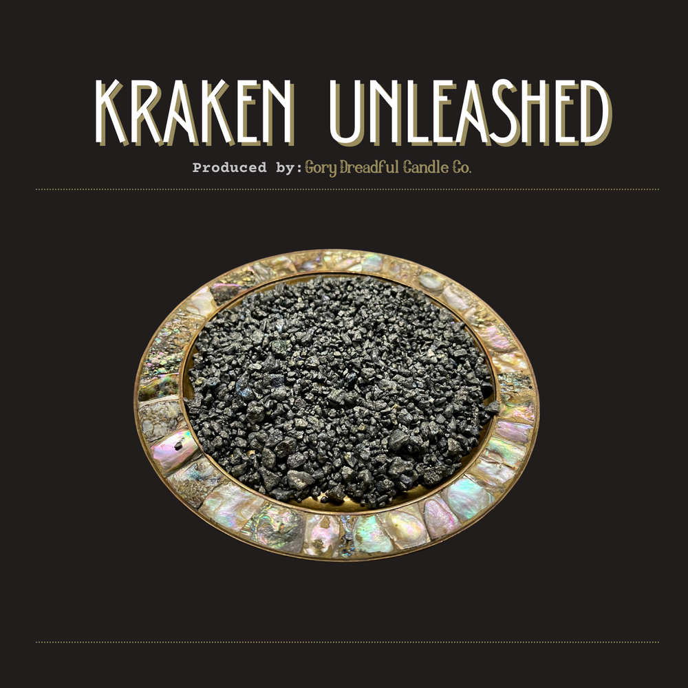 KRAKEN UNLEASHED Sizzling Room Salt Crystal Potpourri: Amber Citrus Musk