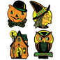 Beistle Retro Assorted Halloween Cutouts
