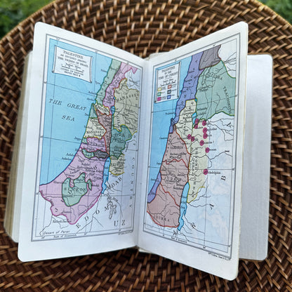 Vintage 1985 Mother-of-Pearl Inlay Holy Bible – owned by Hon. Jim Wright