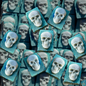 Skeleton Tears Wax Melt Chunkies: Pumpkin Pear Cassia Bourbon Scent