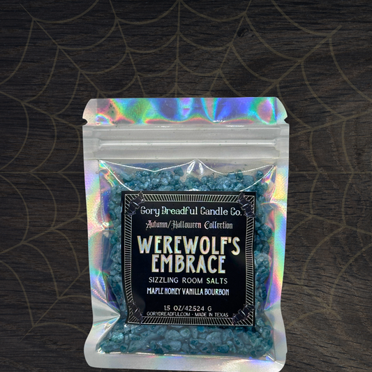 Werewolf's Embrace Sizzling Room Salt Crystal Potpourri: Maple Honey Vanilla Bourbon Scent - Mini
