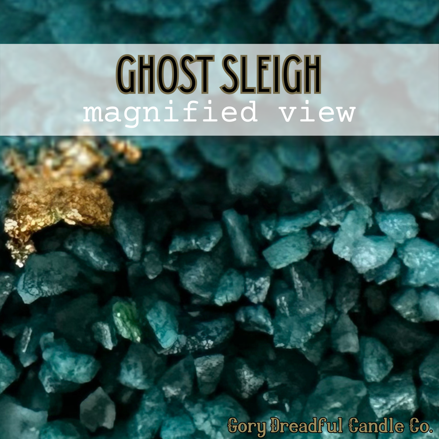 Ghost Sleigh Sizzling Room Salt Crystal Potpourri: Citrus Cedar Balsam Scent