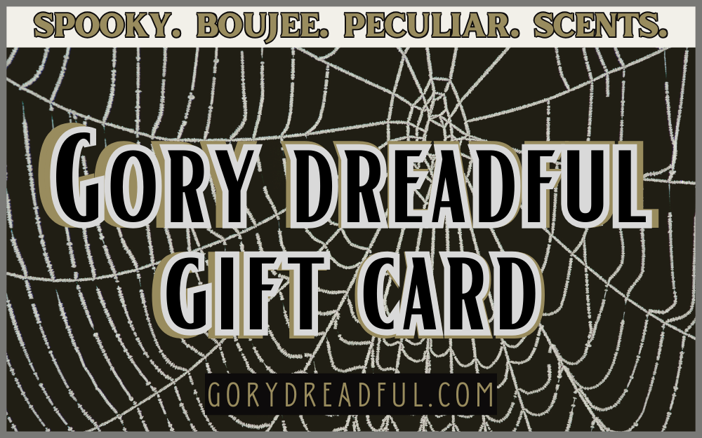 The Gory Dreadful Gift Card