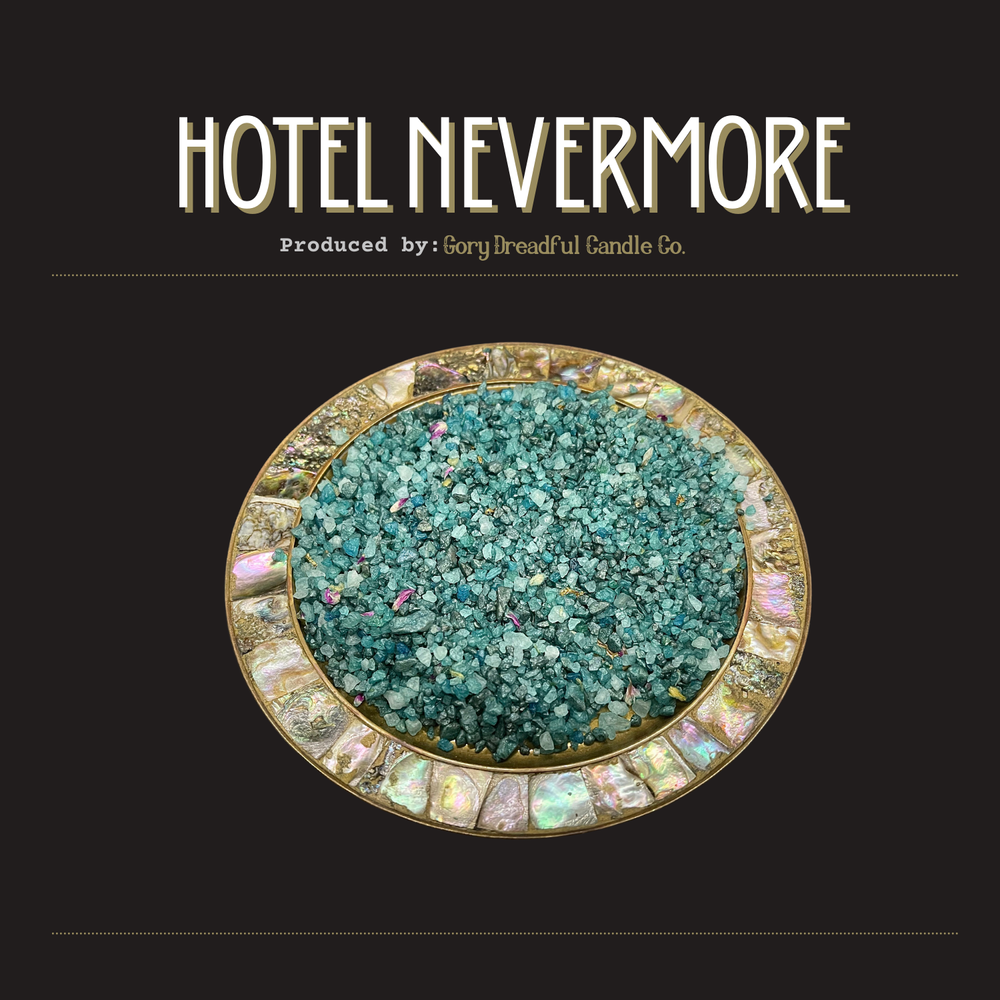 HOTEL NEVERMORE Sizzling Room Salt Crystal Potpourri: Poolside Summer Floral Scent