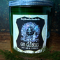 Gin-gle Bells Luxury Crackling Wooden Wick Candle: Dry Gin & Cypress Scent