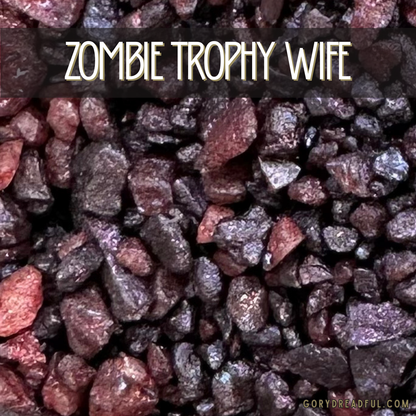 Zombie Trophy Wife Sizzling Room Salt Crystal Potpourri: Orange Mulled Fruit Patchouli Sugar Scent