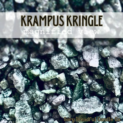 Krampus Kringle Sizzling Room Salt Crystal Potpourri: Bayberry Fir Wreath Scent
