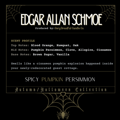 Edgar Allan Schmoe Sizzling Room Salt Crystal Potpourri: Spicy Pumpkin Persimmon Scent