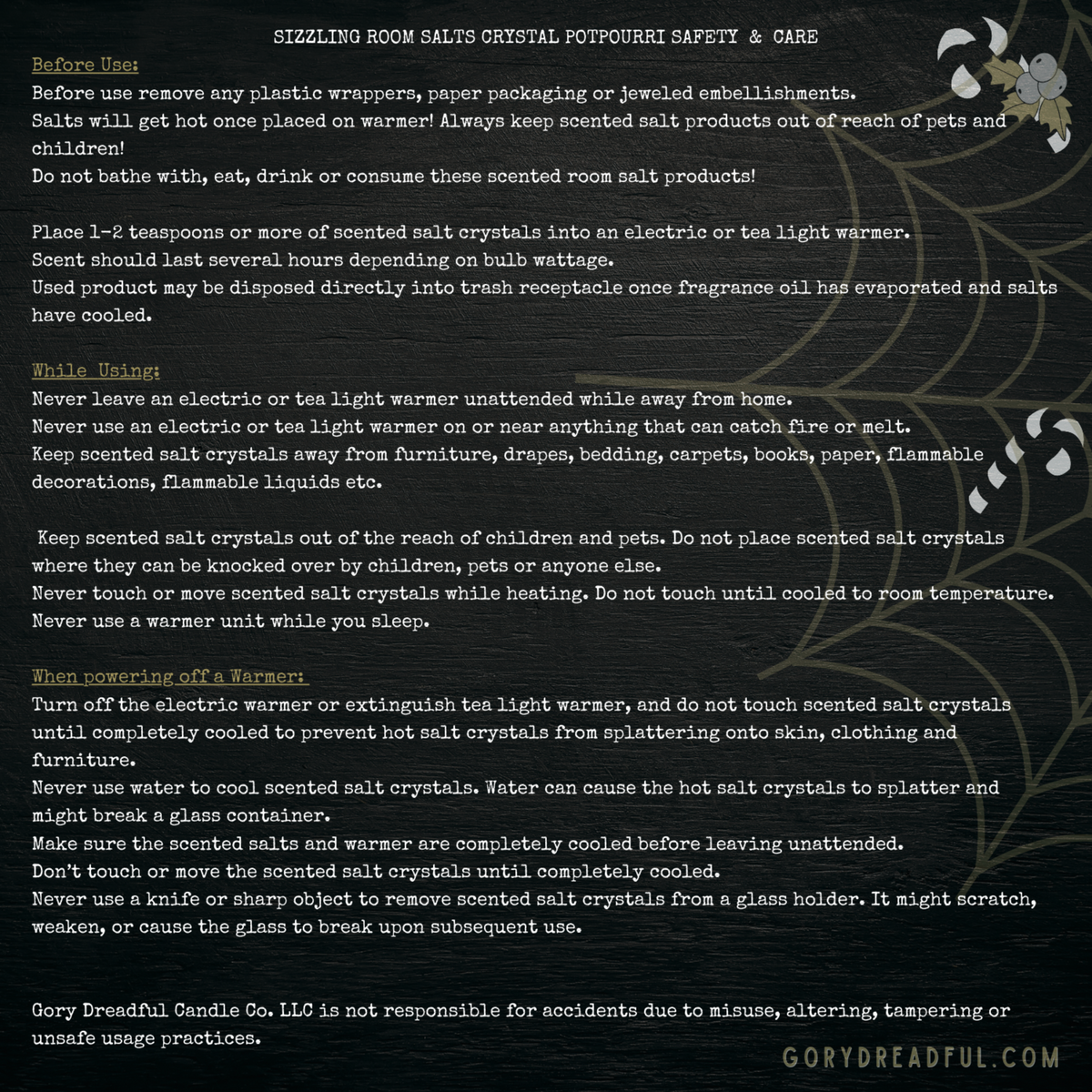DISCOVERY SET: Winterween Advent Collection - 25 Scents