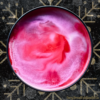 Resting Grinchface  Luxury Wickless Candle: Crushed Peppermint Scent