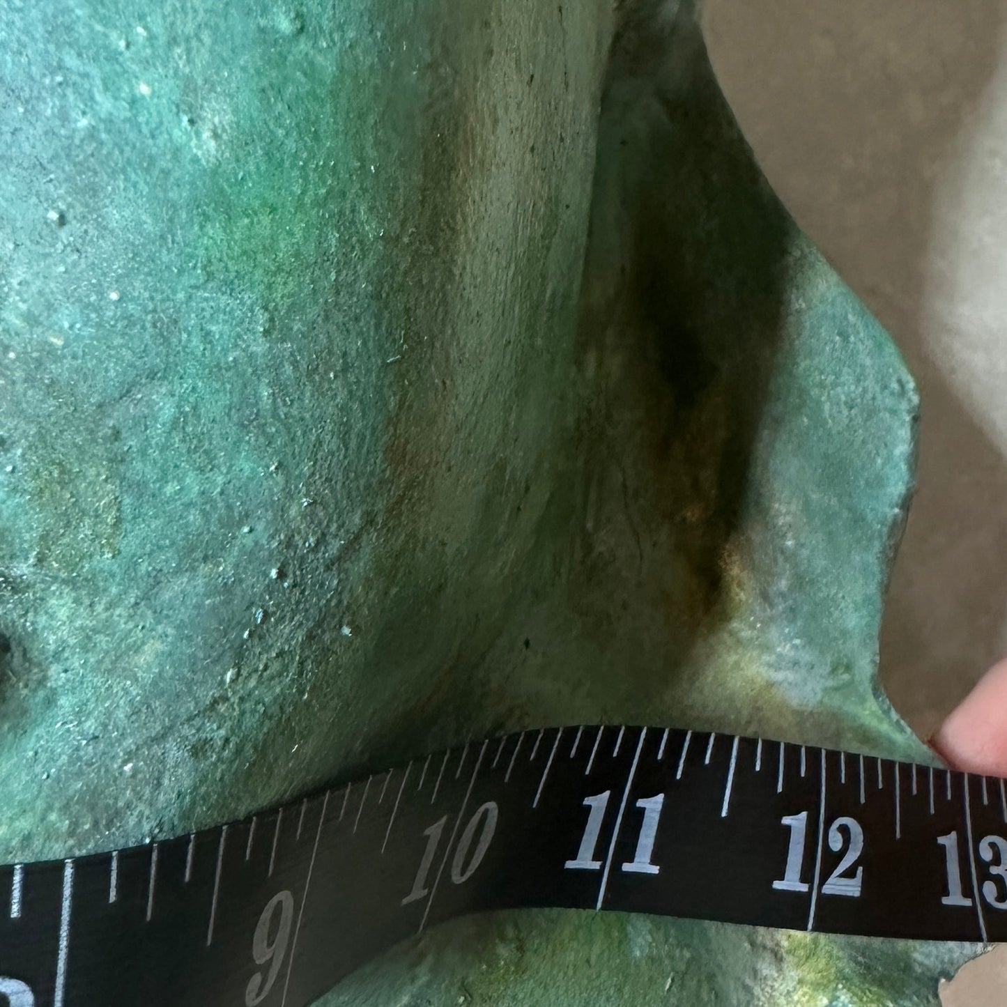 Red Robin Statue of Liberty Head - Kitschy, Retro Americana - Large sized