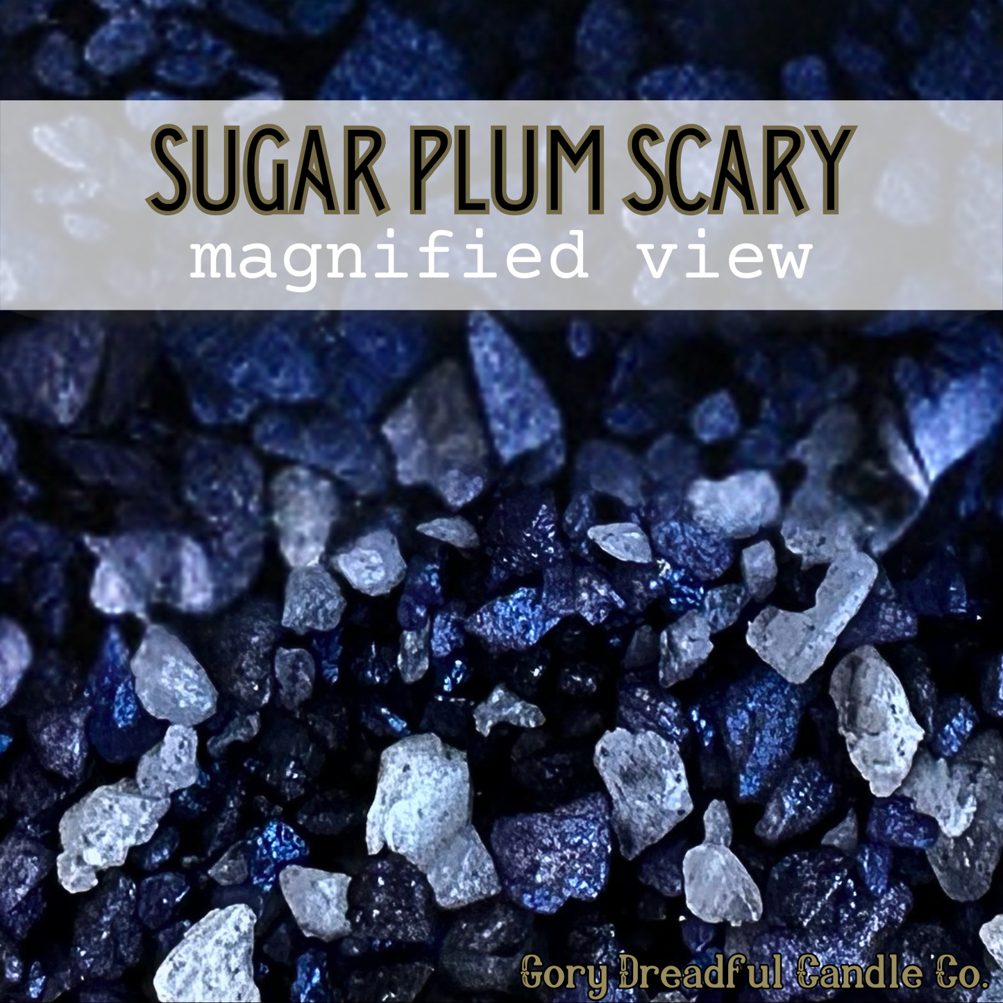 Sugar Plum Scary Sizzling Room Salt Crystal Potpourri: Spiced Sugar Plum Scent