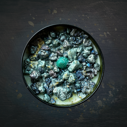 MERMAID SUSHI Wickless Candle - Coco Apricot Crème Wax 6.5 oz: Sea Salt & Orchid Scent