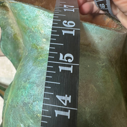 Red Robin Statue of Liberty Head - Kitschy, Retro Americana - Large sized