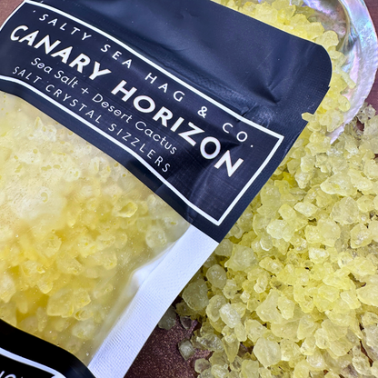 CANARY HORIZON Salt Crystal Sizzlers: Sea Salt + Desert Cactus Scent