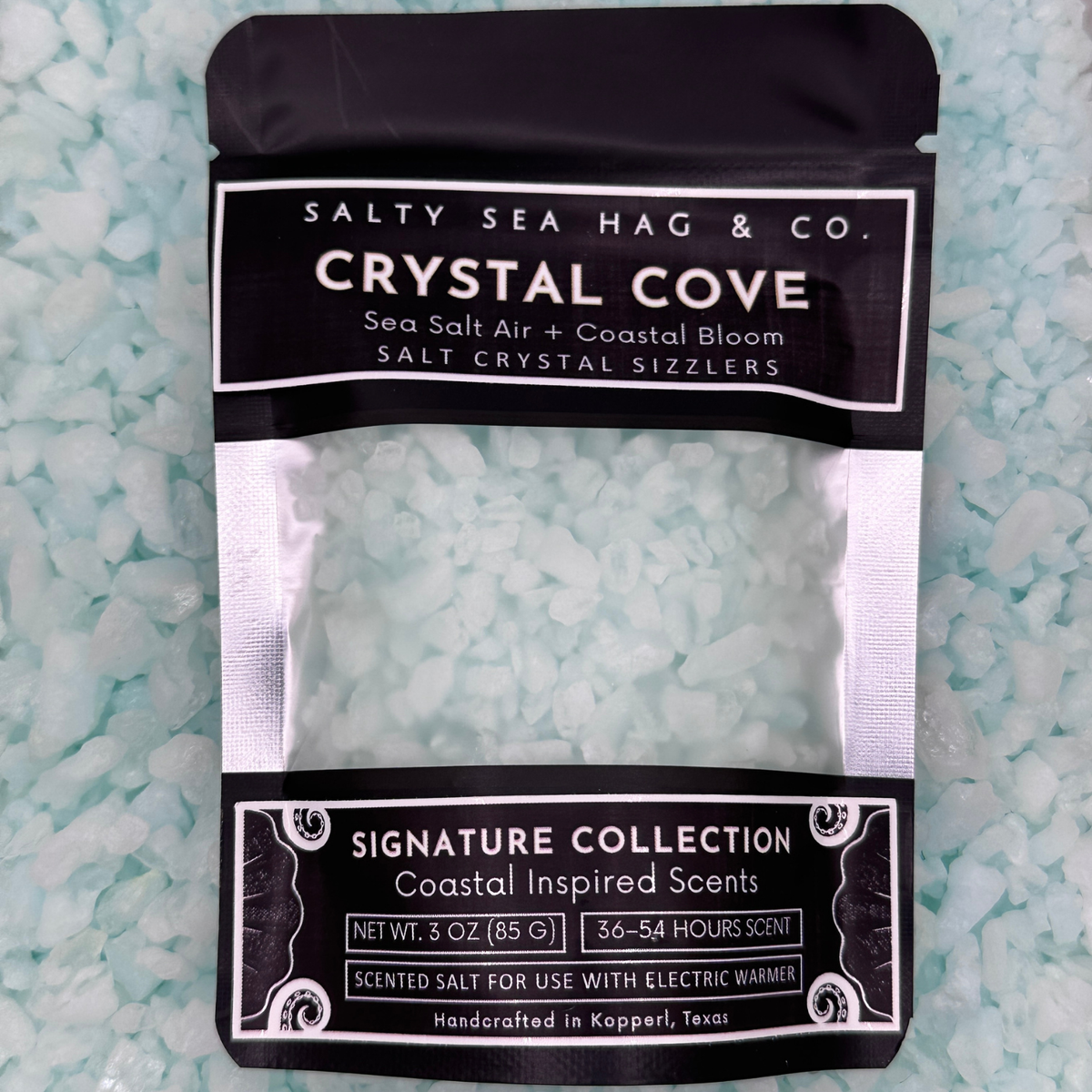 CRYSTAL COVE Salt Crystal Sizzlers: Sea Salt Air + Coastal Bloom Scent