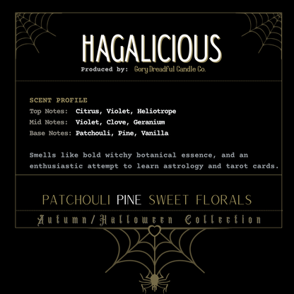 Hagalicious Sizzling Room Salt Crystal Potpourri: Patchouli Pine Sweet Florals Scent