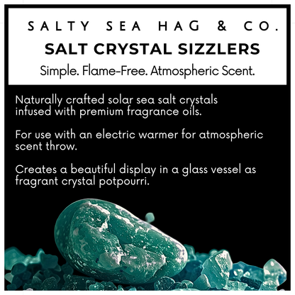AMALFI GROOVE Salt Crystal Sizzlers: Italian Fig Leaf + Green Citrus Scent