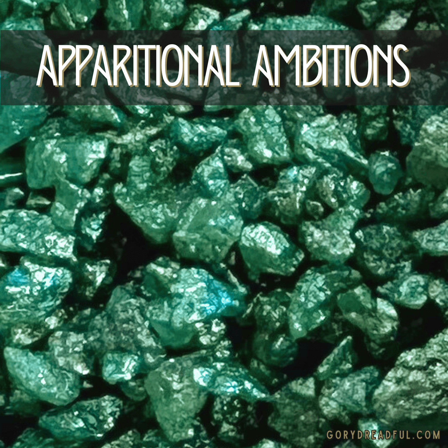 APPARITIONAL AMBITIONS Sizzling Room Salt Crystal Potpourri: Mint Nutmeg Geranium Rose Patchouli Scent - Gory Dreadful Candle Co
