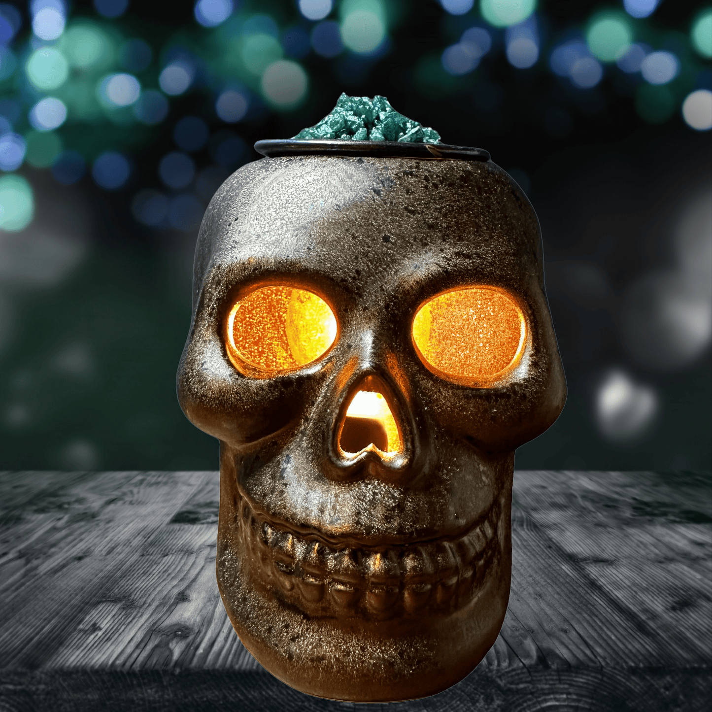 APPARITIONAL AMBITIONS Sizzling Room Salt Crystal Potpourri: Mint Nutmeg Geranium Rose Patchouli Scent - Gory Dreadful Candle Co