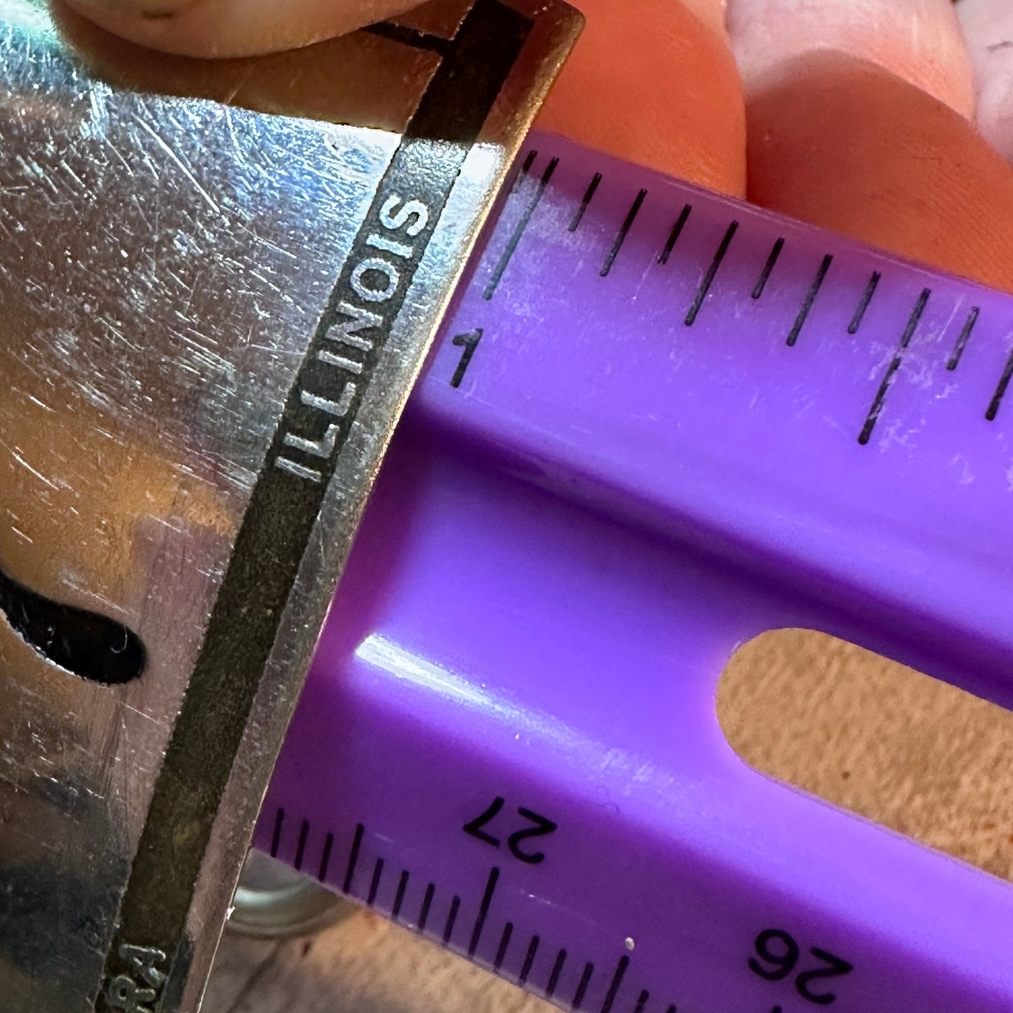 Vintage 1930s-1940s Industrial Salvage Locker Tag Up-cycled Bracelet – Lucky #7