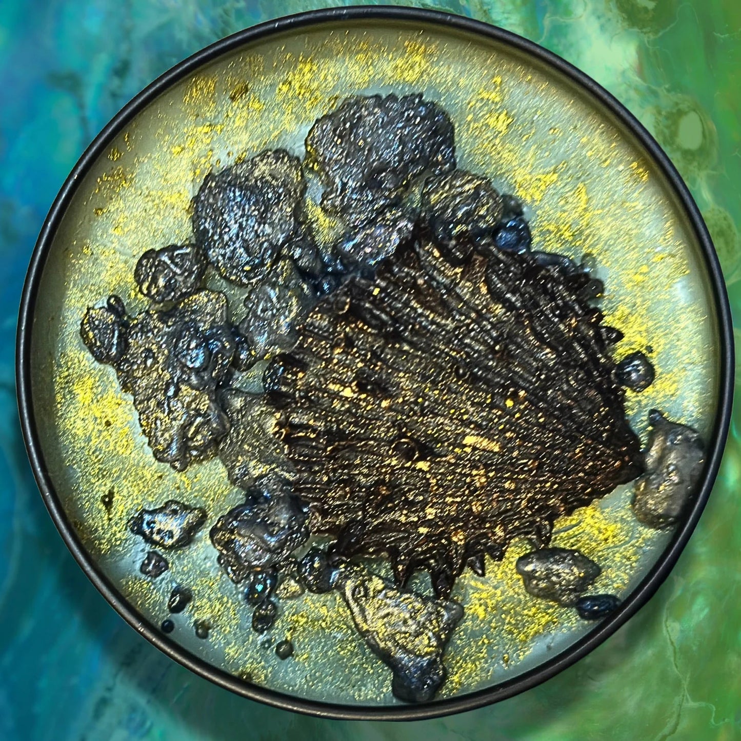 BANSHEE ISLAND Luxury Wickless Candle 6.5 oz: Bamboo & Coconut Scent - Gory Dreadful Candle Co