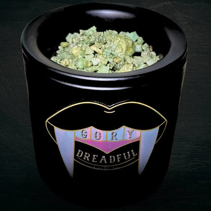 BANSHEE ISLAND Sizzling Room Salt Crystal Potpourri: Bamboo & Coconut Scent - Gory Dreadful Candle Co