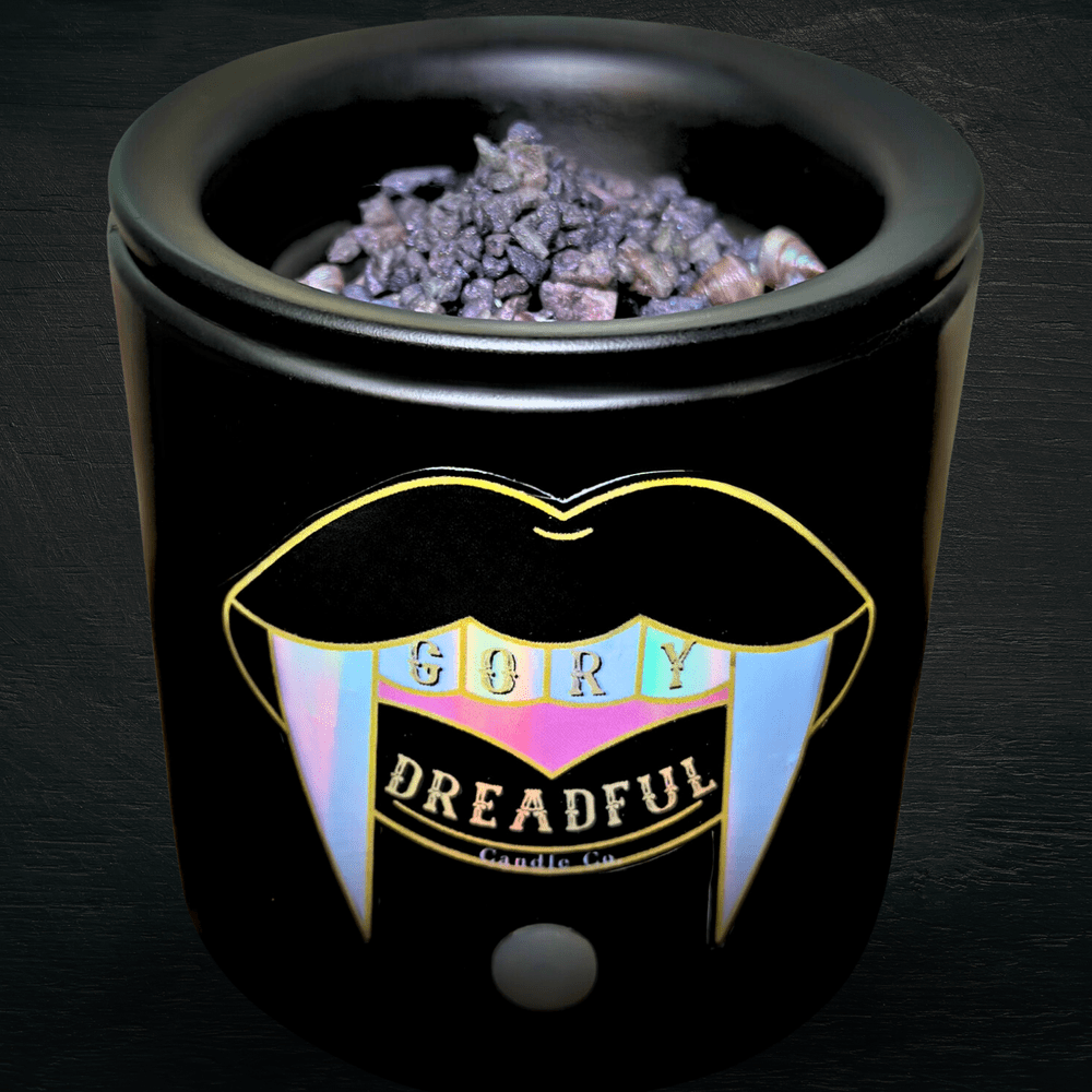 BEACH WITCH Sizzling Room Salt Crystal Potpourri: Nostalgic Tropic Suntan Oil Scent - Gory Dreadful Candle Co