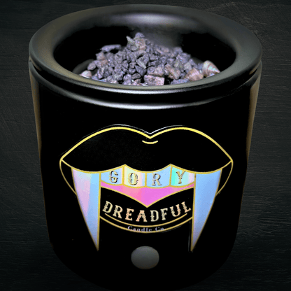 BEACH WITCH Sizzling Room Salt Crystal Potpourri: Nostalgic Tropic Suntan Oil Scent - Gory Dreadful Candle Co