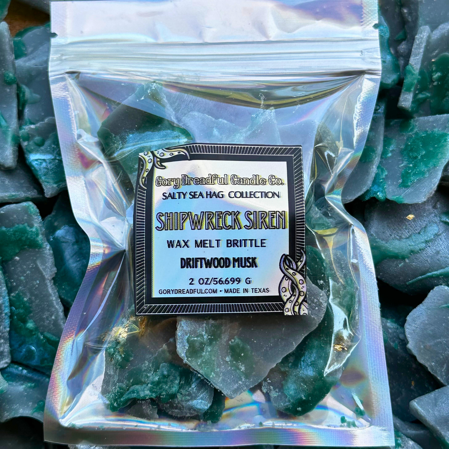 COMPLETE COLLECTOR SET: Salty Sea Hag Limited Edition - Gory Dreadful Candle Co