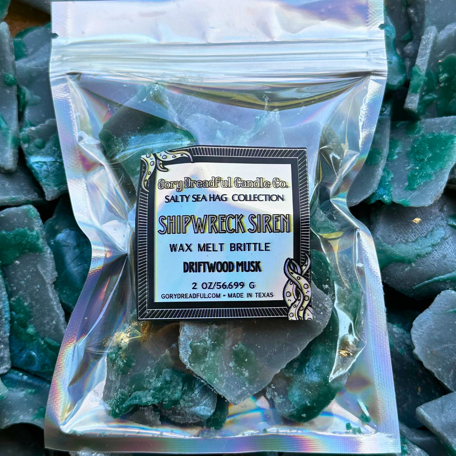 COMPLETE COLLECTOR SET: Salty Sea Hag Limited Edition - Gory Dreadful Candle Co